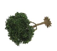 Lurrose Miniature Trees Model for Architectural Landscapes and Train Dioramas Spring Green Plastic Trees for DIY Crafts and Fairy Garden Decorations