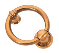 Lurrose Modern Zinc Alloy Door Knocker for Front Door with Vintage European Style Wear Resistant Security Accessory for Homes and Offices No Maintenance Required