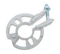 Lurrose Movable Round Plate Scaffold Rosette Clamp for Festival Staging Frames and Concerts, High Strength Forged Steel with Quick Installation and Versatile Layout Adaptation, Silver