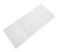 Lurrose Multi-function Office Cards Holder Rack for Kitchens and Offices, Pp Material Card Display Rack Convenient Wall Storage and Flexible Shelf Design Random Color