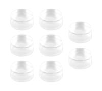 Lurrose Nail Art Stampers 8pcs Silicone Heads for Individual Nail Art Transfer Work at Nail Salon