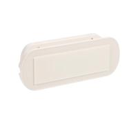 Lurrose Nail-Free Socket Rack Power Strip Holder Wall Mount Cable Organizer for Office and Home Use