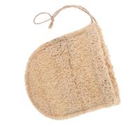 Lurrose Natural Loofah Bath Sponge Quick Drying Exfoliating Body Scrubber with Solid and Reliable Loofah Material for Shower and Bathing Use