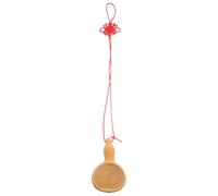 Lurrose Natural Small Gourd Craft Water Scoop Spoon for Kitchen Use Multipurpose Natural Gourd Ladle for Water Supply and Cooking Traditional Handcrafted with Chinese Knot Accessory