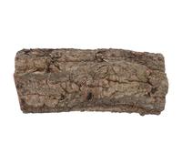 Lurrose Naturalistic Light Brown Tree Trunk Reptile Hide Log for Amphibians and Snakes, Brown Hollow Cave Design Enhancing Tank Aesthetics and Terrarium Decor for Amphibian Habitat