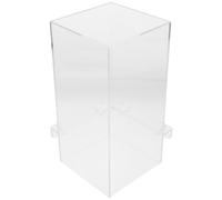 Lurrose Negative Pressure Acrylic Fish Tank for Betta and Fish with Auto Water Refill and Water Level Maintenance, External Suspended Design with Integrated Decor and Internal Filtration