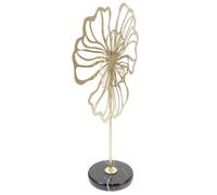 Lurrose Nordic Style Marble Leaf Ornament with Smooth Surface and Long-term Maintenance, Chic Home Decoration for Hotel Decor and Table Centerpieces, Assorted Colour Modern Shelf Decor