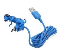 Lurrose Novelty Dog Data Cable Type C Fast Charging Cable Blue 1 Meter for Mobile Phone Accessories and Animal Lovers