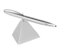 Lurrose Office Pen with Magnetic Pen Stand and Triangular Base, Convenient Disassembly for Refill, for Bank and Hotel Front Desk Use