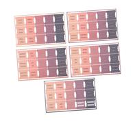 Lurrose Paper Bible Tabs Convenient to Find Comfortable Hand Feeling Bible Dividers Tabs 5 Sheets Assorted Colour for Reading for Men and Women