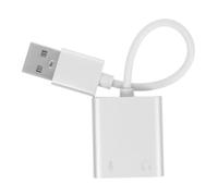 Lurrose Pcie Sound Card Live Sound Card Gaming Computer Headset Adapter Microphone Converter Audio Adapter