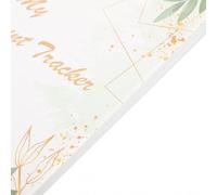 Lurrose Personal Accounting Notebook Checkbook Financial Organizer Paper Financial Accessory for Tracking Usage and Check Issuance, On-the-go, Individuals
