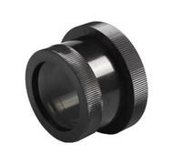 Lurrose Physical Polarizer Black Polarization Viewer Easy to Install on Microscope for Science Education and Research Applications