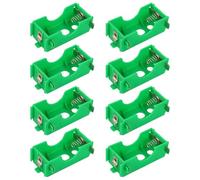 Lurrose Physics Laboratory Battery Box 8Pcs with Aa 1.5V Cells Holder for Use in Primary and Secondary School Electricity Teaching