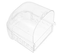 Lurrose Plastic Clean Parrot Cages Basin Hanging outside Shower Most Sturdy Bathing Tub Easy to Bathtub Bird for Parrot and Magpie for Aviary Use