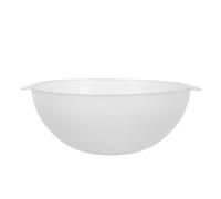 Lurrose Plastic Facial Wash Basin with Handle, 21Cm Tub for Care and Home Spa Use, Multipurpose Round Wash Tub for Beauty Salons and Camping