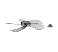 Lurrose Plastic Fan Blades Leaves for Standing Pedestal and Table Electric Fans Quiet Operation Smooth Safe Design Easy Installation Replacement Parts for Home Office