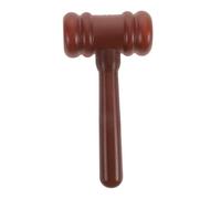 Lurrose Plastic Judge Gavel Ergonomic Small Hammer Prop for Role Play Legal Costume Accessory Safe Mini Mallet for Imaginative Justice Play and Confidence Building