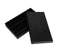 Lurrose Plastic Slide Storage Box with Lid for Lab Microscope Slides Small Rectangular Organizer Box Easy to Clean and Versatile Compatibility for Research and Immunohistochemistry Samples