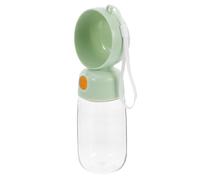 Lurrose Portable Dog Water Cup Doggy Water Bottle Leakproof Easy to Carry Pp PC Material Built-in Drinking Bowl 565ml Capacity Outdoor Hikes for Dog Cat Pet Owner