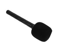 Lurrose Portable Lightweight Wireless Microphone Handheld Adapter for Interviews and Karaoke Durable Mic Stand Grip Compatible with Various Microphones Easy Setup for Reporting and Wedding