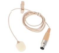 Lurrose Portable Metal Clip-on Interview Multi-device Mic Microphone with Functionality, Compact Lapel for Sturdy Plastic Design Teaching Public Speaking for Computers and Devices