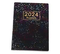 Lurrose Portable Mini Daily Planner Notebook Academic Organizer with Monthly Weekly Agendas for Students Teens Office Use