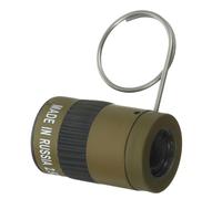 Lurrose Portable Mini Telescope Finger Monocular for Camping and Outdoor Adventures, Military Green Compact Pocket Scope 2.5x17.5mm Small Size Outdoor Accessory