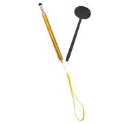 Lurrose Portable Practical Ophthalmologists Pointer and Occluder Hand Eye Exam, Iron and Plastic Eyesight Test Tool Vision Screening for Professional