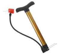 Lurrose Portable Professional Cycle Pump with Anti-slipping Foot Pedal and Compact Design for Bicycles and Balls for Daily Use and Longer-distance Random Color