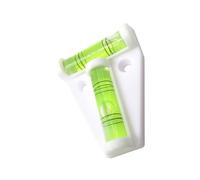 Lurrose Portable T-Shaped Mini Bubble Spirit Level for Tripod and Furniture Easy-Read Precise Working Level Tool for Accurate Surface Measurement