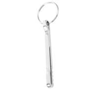 Lurrose Portable Wallet Check Clip Metal Keychain Money Clip Simple Retro Metal Multi-Purpose Storing Credit Cards Outdoor Accessory