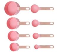 Lurrose Practical with Stainless Steel and Construction Measuring Cups Set Simple to Clean and Flexible Design Baking for Measuring and Kitchen Cooking