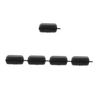 Lurrose Printer Organizer Travel Electronics Organizer Travel Case Black Compact for D30 D35 D11 Printers