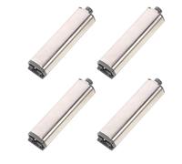 Lurrose Push to Open Cabinet Latch System 4Pcs Sturdy Plastic Door Push Latches for Wardrobe and Bookcase Doors Invisible Design