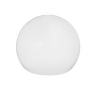 Lurrose Rechargeable Pe Globe Shaped Lamp Night Light Ip67 Waterproof White Round LED Light with 1800mah Battery Flexible Use for Doorway and Desk Shelves