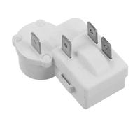 Lurrose Refrigerator Overload Protector Compressor Starter Relay 4-pin Universal Freezer Starter Relay Replacement for Mini Fridge Compressor Accessories Zhb40-105p15