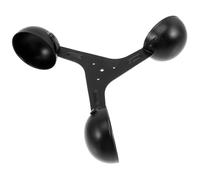 Lurrose Replacement Wind Speed Sensor Cup 200mm Aluminium Alloy Anemometer Cup Wind Gauge Tool for Outdoor Weather Station Measurement