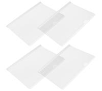 Lurrose Report Covers Flip Folder with Sliding Bars 10pcs and Anti-Slip Locking Bar, Pp Material for Organizing Documents, Suitable for Teachers and Accountants