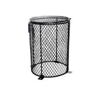 Lurrose Reptile Lamp Cover round Anti-scalding Lampshade for Terrarium Lighting Protection Suitable for Bulbs under High-strength Shell for Reptile Habitat Safety and Heat Guard