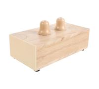 Lurrose Resonator Box and Two-Slot Rectangular Design with Dual Compartment Wooden Tuning Fork Compatible with Universal Tuning Amplifies Vibrations for Hearing Tests and Sound Relaxing