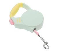 Lurrose Retractable Dog Leash 3 Meter Yellow for Small to Medium Dogs, Heavy Duty Portable Rope with One-hand Brake Lock, Suitable for Outdoor Walking