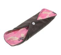 Lurrose Reusable Cotton Sanitary Pad with Red Lining Washable Menstrual Cloth Pad for Women Soft Breathable Maternity Hygiene Foldable and Portable for Travel Powerful Absorption Prevents