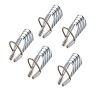 Lurrose Reusable for French 5pcs for Silver Nail Care Aluminum Forms Extension Tool Manicure and Treatment at Home