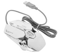 Lurrose Rgb Gaming Mouse Professional Gaming Mouse for Computer Game Enthusiasts Classic Style Comfortable Touch Feeling Rgb Glare Light Suitable for Playing Computer Games