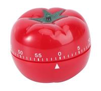 Lurrose Rotating Mechanical Kitchen Timer Adorable Tomato Shape Cooking Timekeeper with Loud Alarm for Baking Exercising Household Use and More