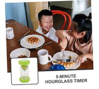 Lurrose Sand Timer Hourglass for Mealtime Learning and Games Safe Smooth Surface Compact Lightweight Design Versatile Decorative Timekeeper