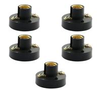 Lurrose Screw Bulb Light Base for Science Learning and Building Models 5pcs E10 Electricity Teaching Aids Random Color for Physics Laboratory Equipment School Teaching Instruments