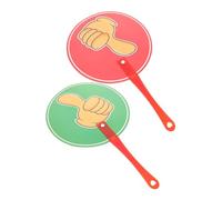 Lurrose Signs Paddles Classroom Handheld Voting Cards for Teacher Supplies Response Tools for Group Learning and Instant Feedback