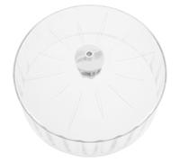 Lurrose Silent Hamster Exercise Wheel for Gerbils and Guinea Pigs with Smooth Surface and Easy to Maintain Plastic Design for Daily Life Small Animal Running Machine